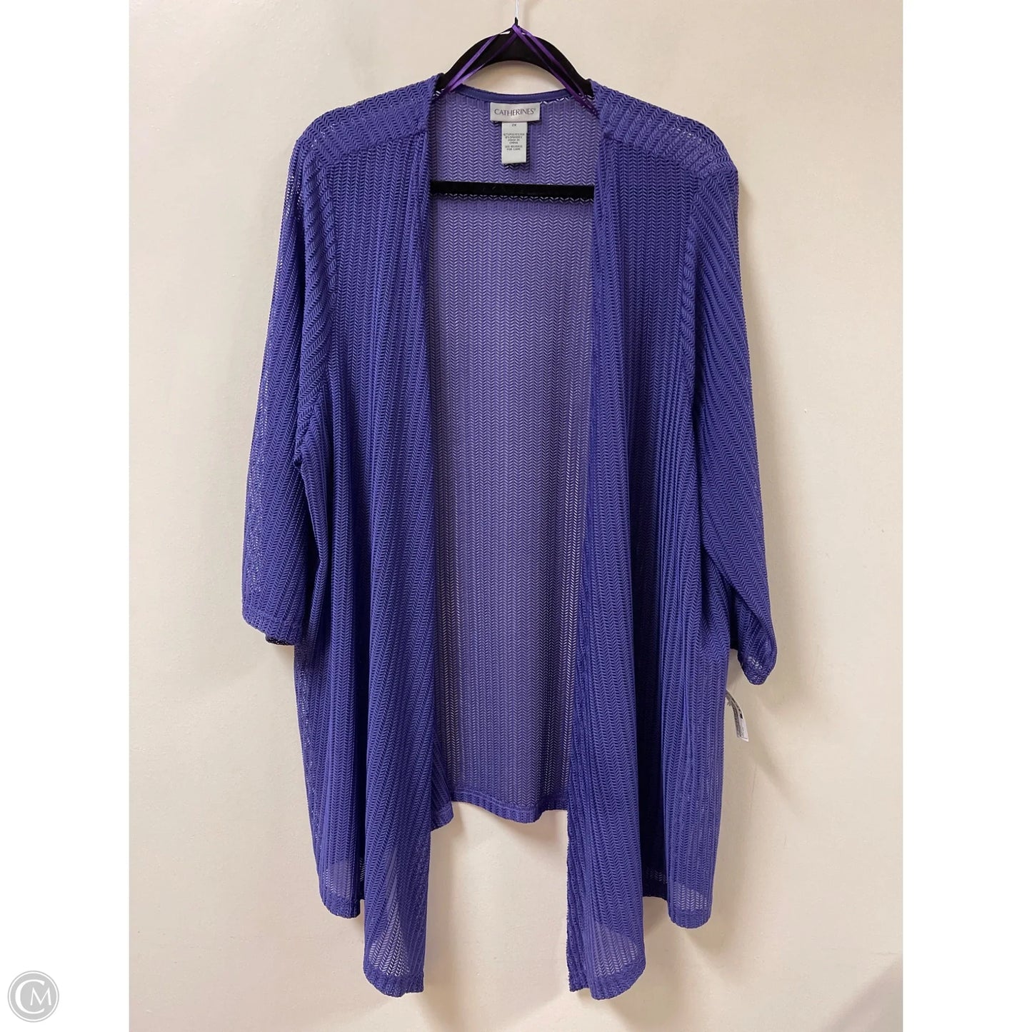 Kimono By Catherines In Purple, Size: 2x
