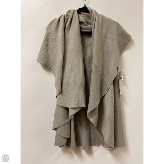 Vest Sweater By Clothes Mentor In Tan, Size: Osfm