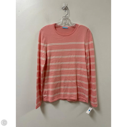 Top Long Sleeve By J Mclaughlin In Pink, Size: M