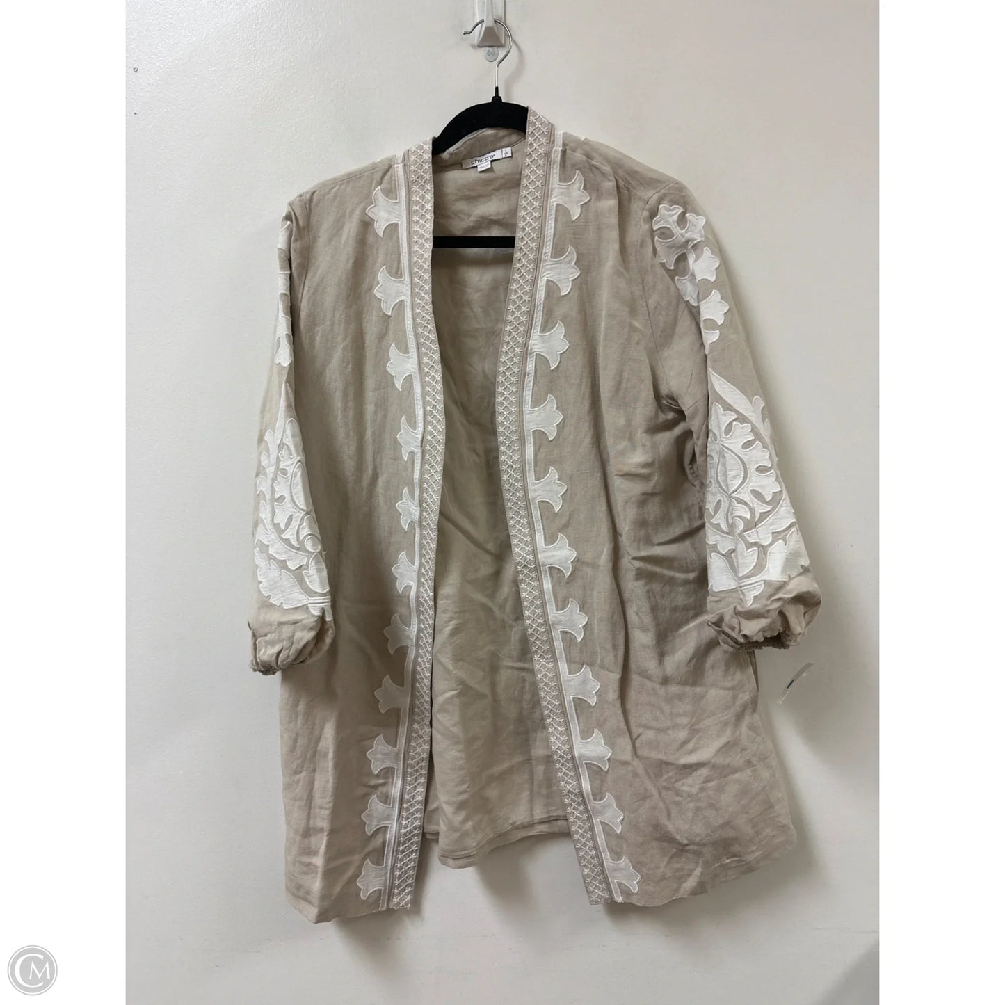 Kimono By Chicos In Tan, Size: M