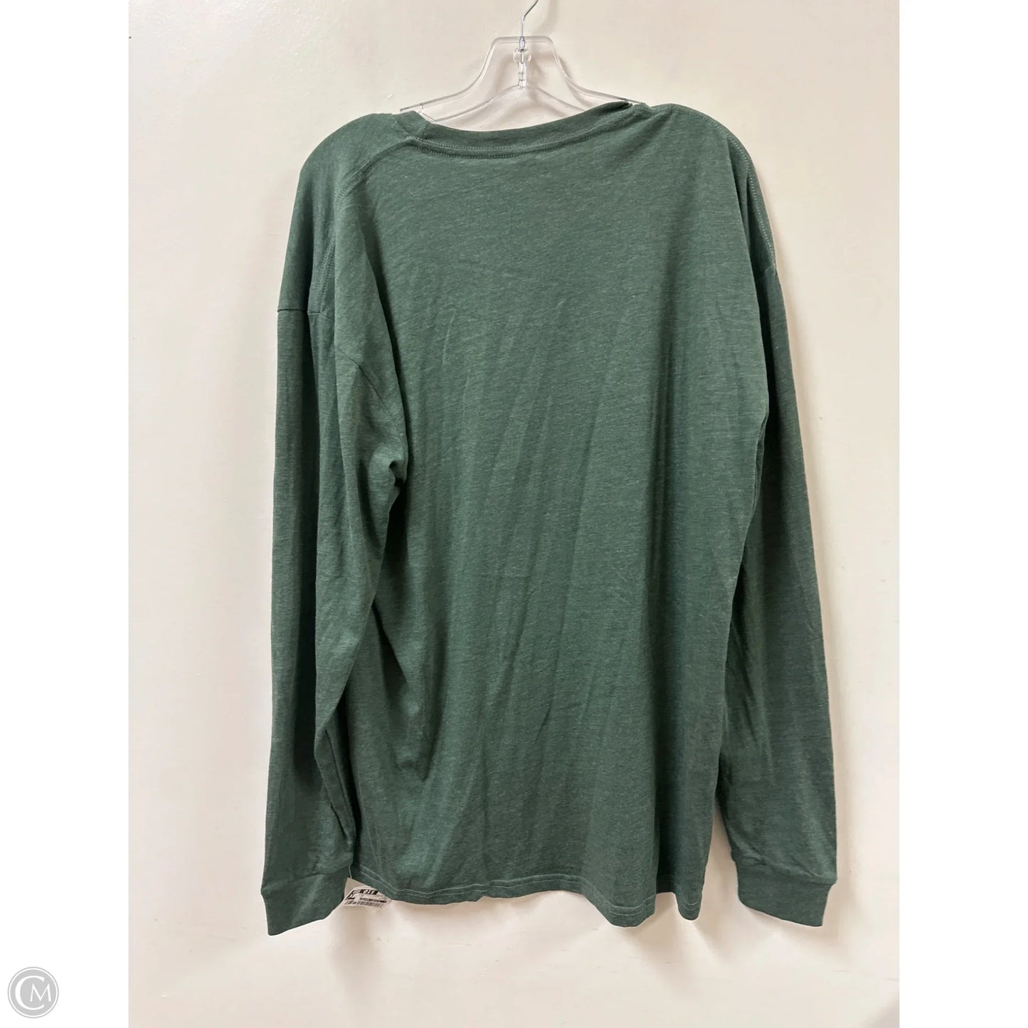 Top Long Sleeve By Clothes Mentor In Green, Size: Xl