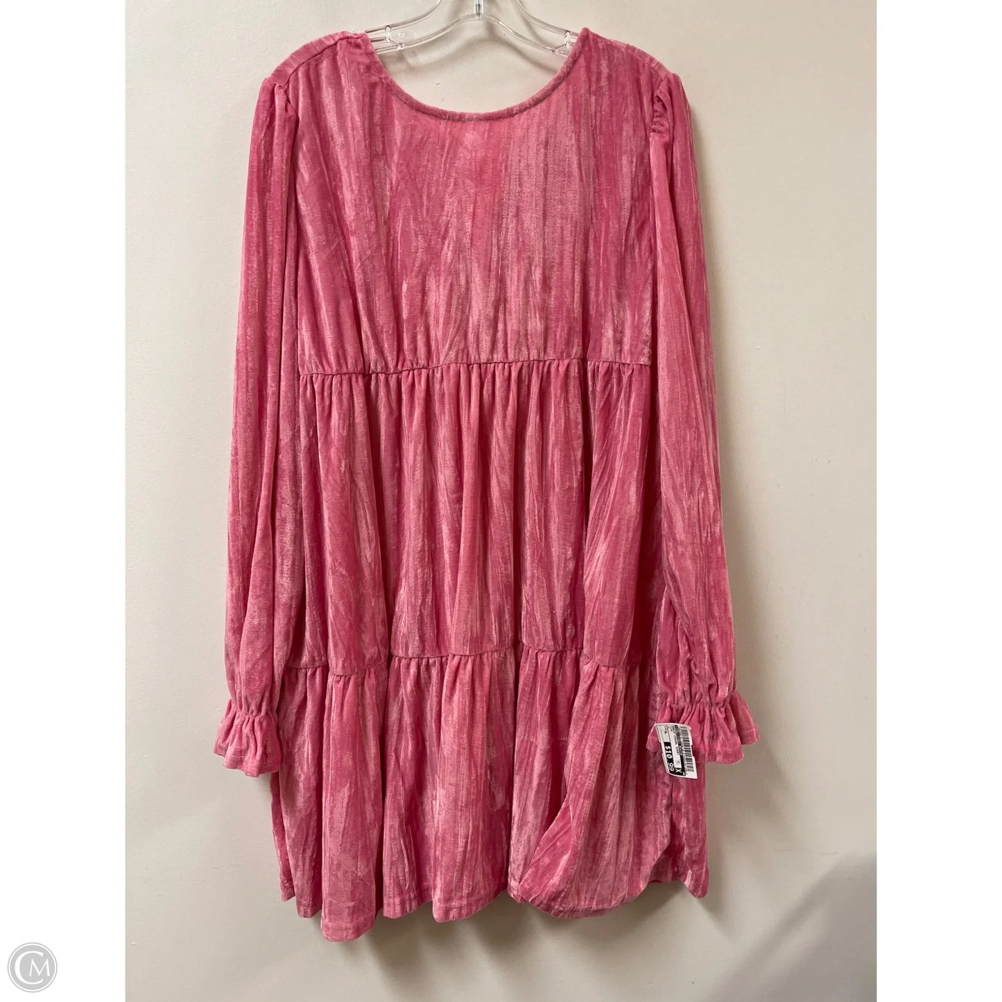 Dress Casual Short By Clothes Mentor In Pink, Size: Xl