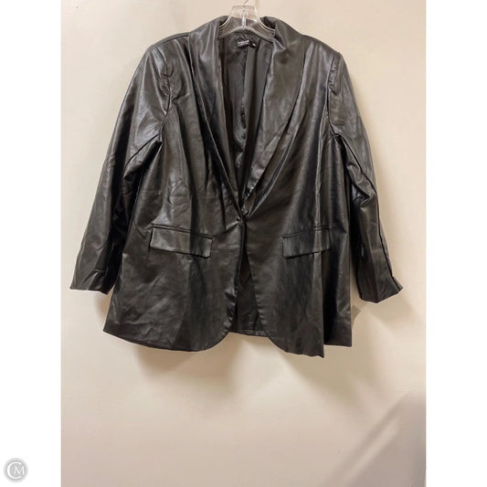 Blazer By Shein In Black, Size: 1x
