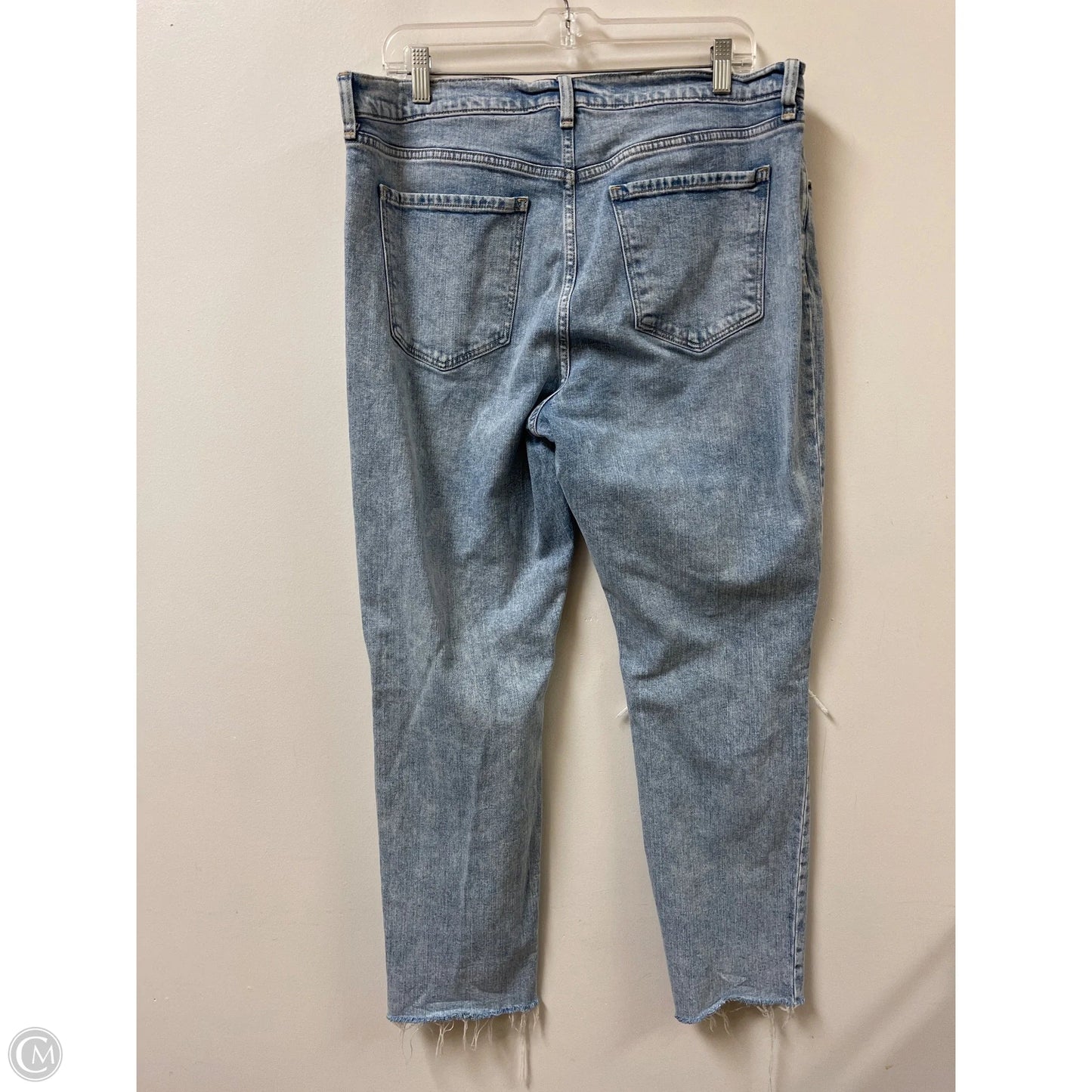 Jeans Skinny By Old Navy In Blue Denim, Size: 14