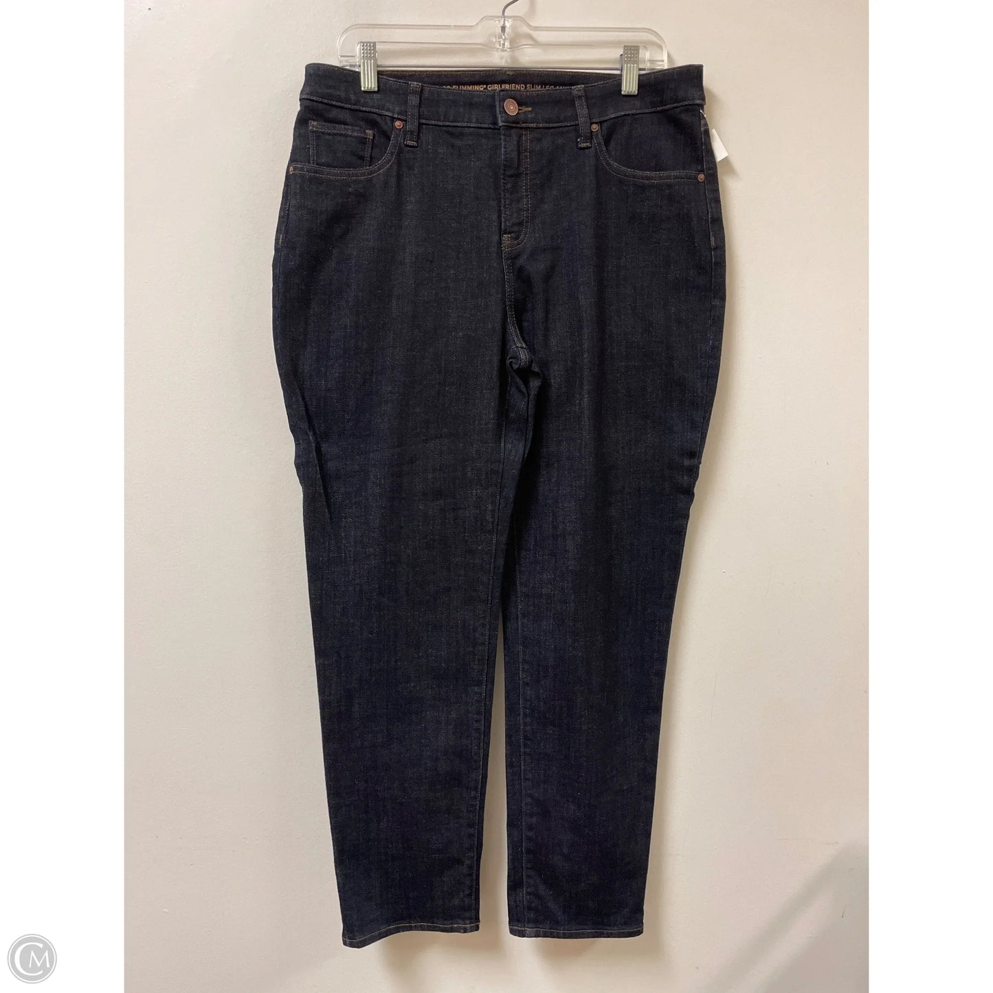 Jeans Skinny By Chicos In Blue Denim, Size: 12