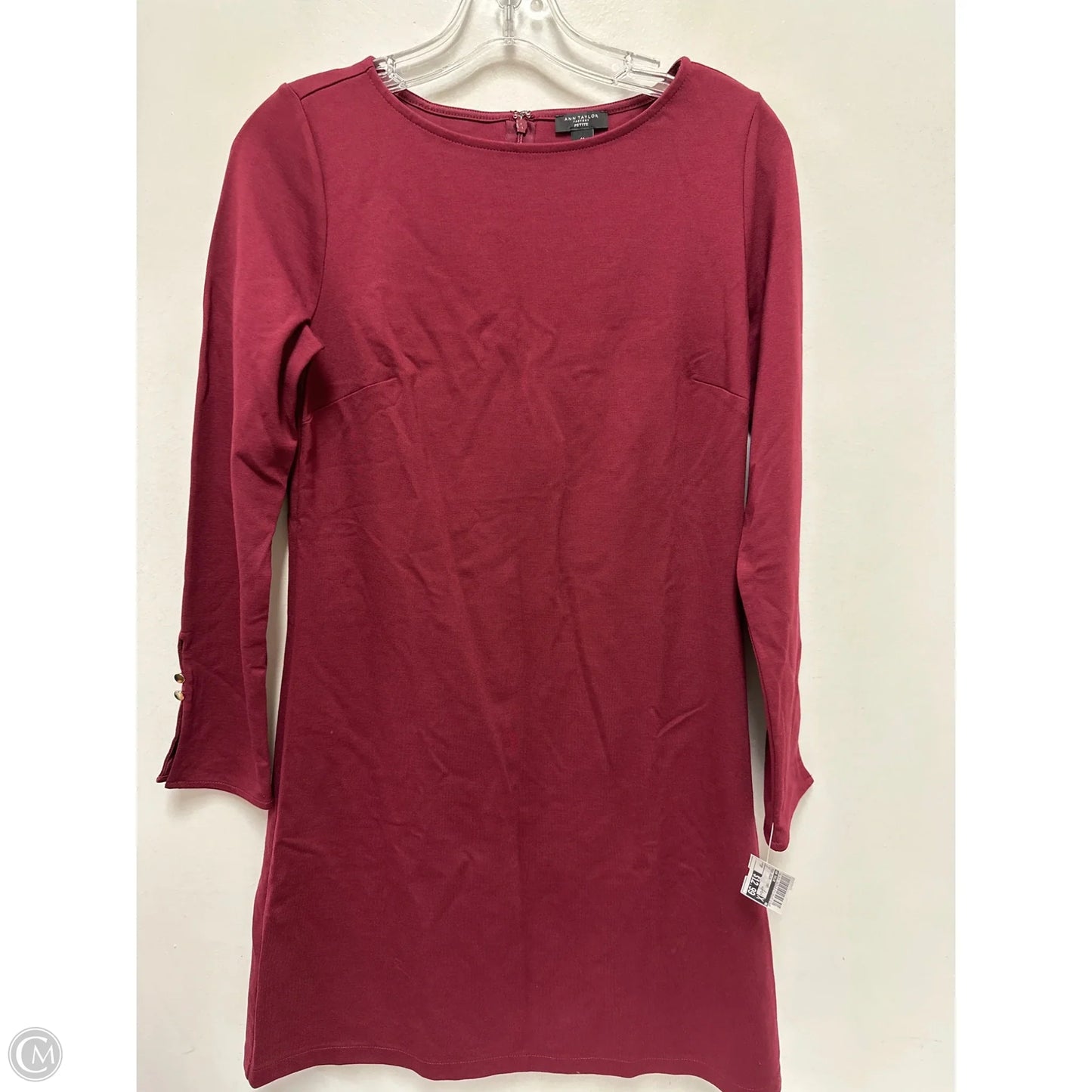 Dress Casual Short By Ann Taylor In Red, Size: Sp