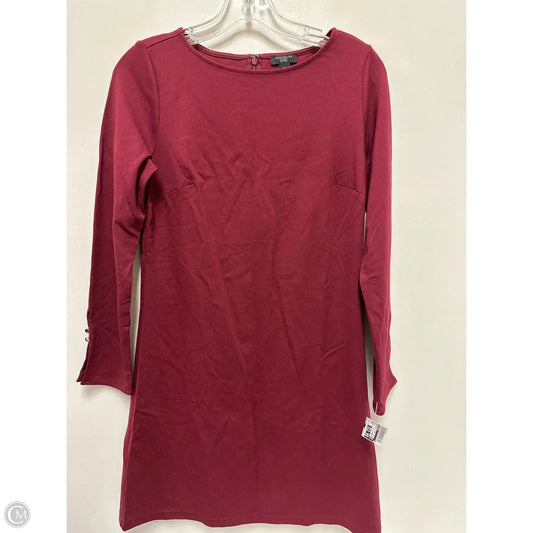 Dress Casual Short By Ann Taylor In Red, Size: Sp