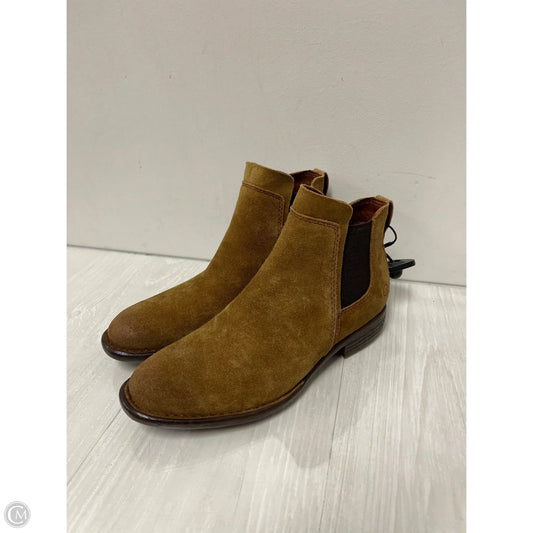 Boots Ankle Flats By Born In Brown, Size: 7
