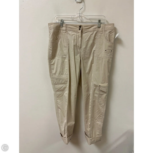 Pants Cargo & Utility By Chicos In Tan, Size: 12