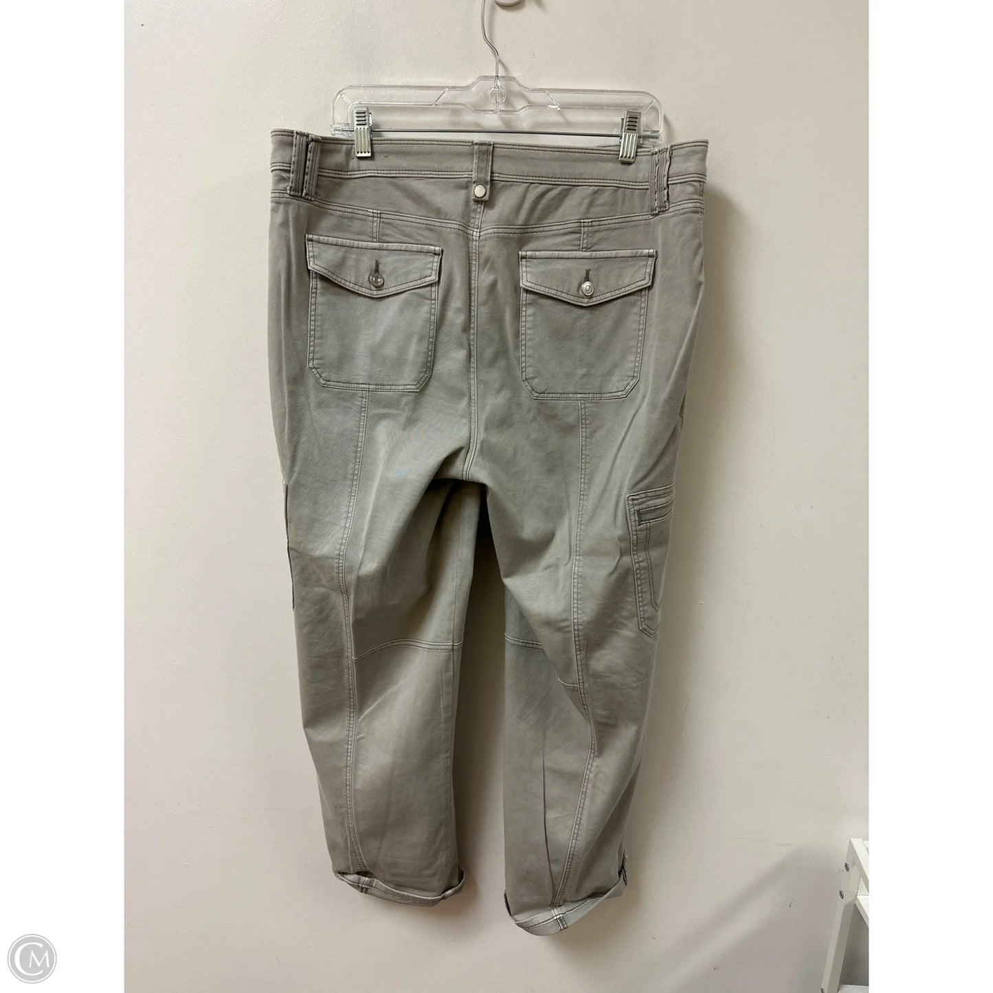 Pants Cargo & Utility By Chicos In Grey, Size: 14