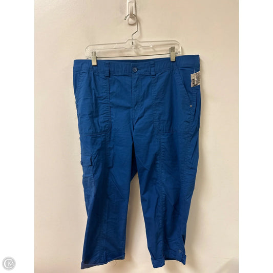 Pants Cargo & Utility By Chicos In Blue, Size: 14