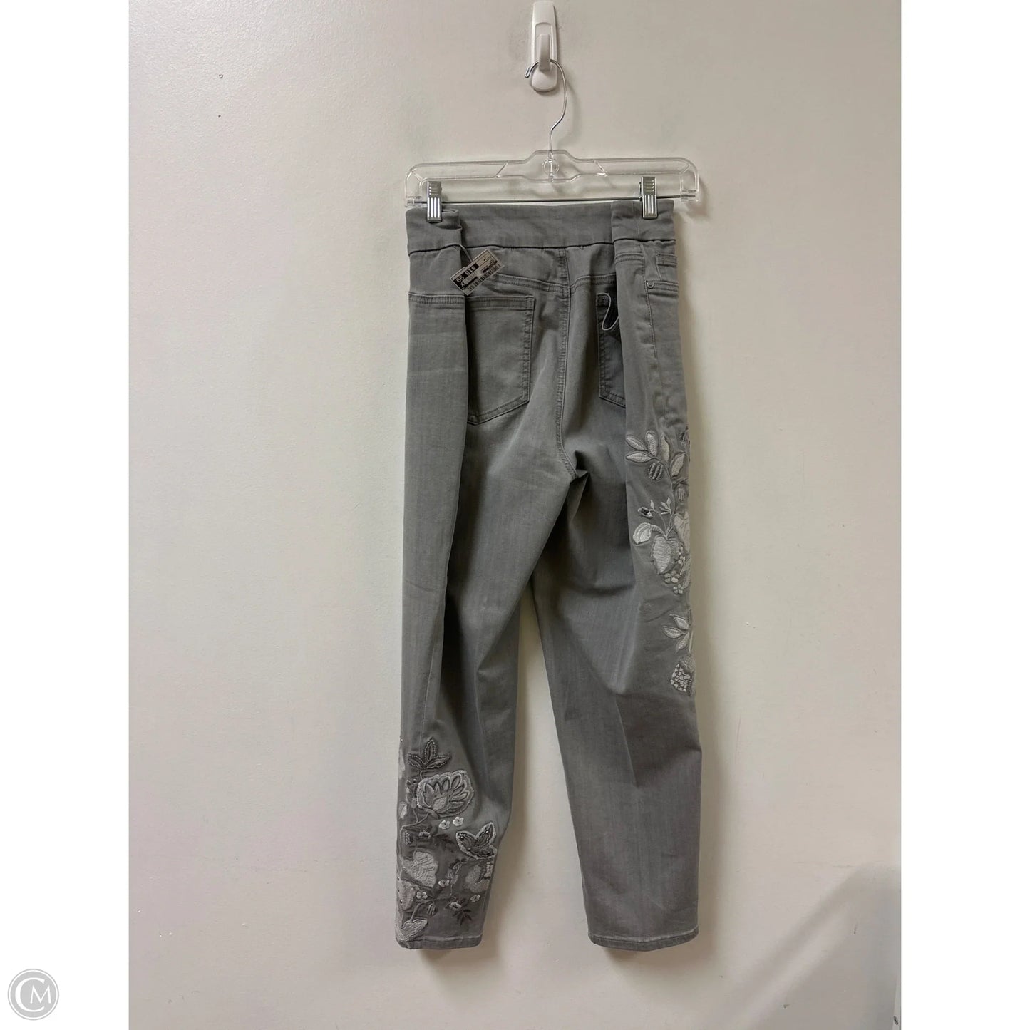 Jeans Skinny By Chicos In Grey, Size: 14