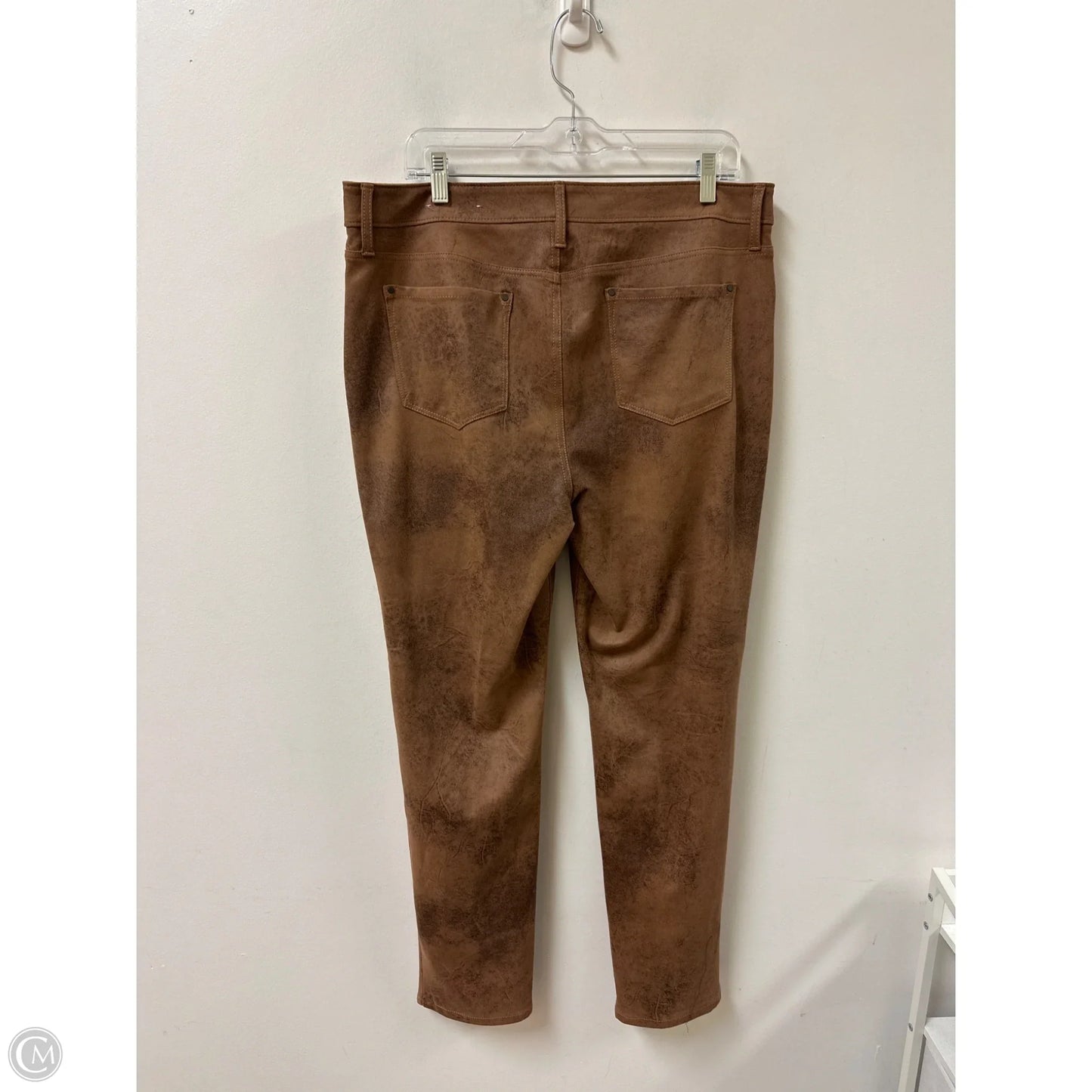 Jeans Skinny By Chicos In Brown, Size: 14