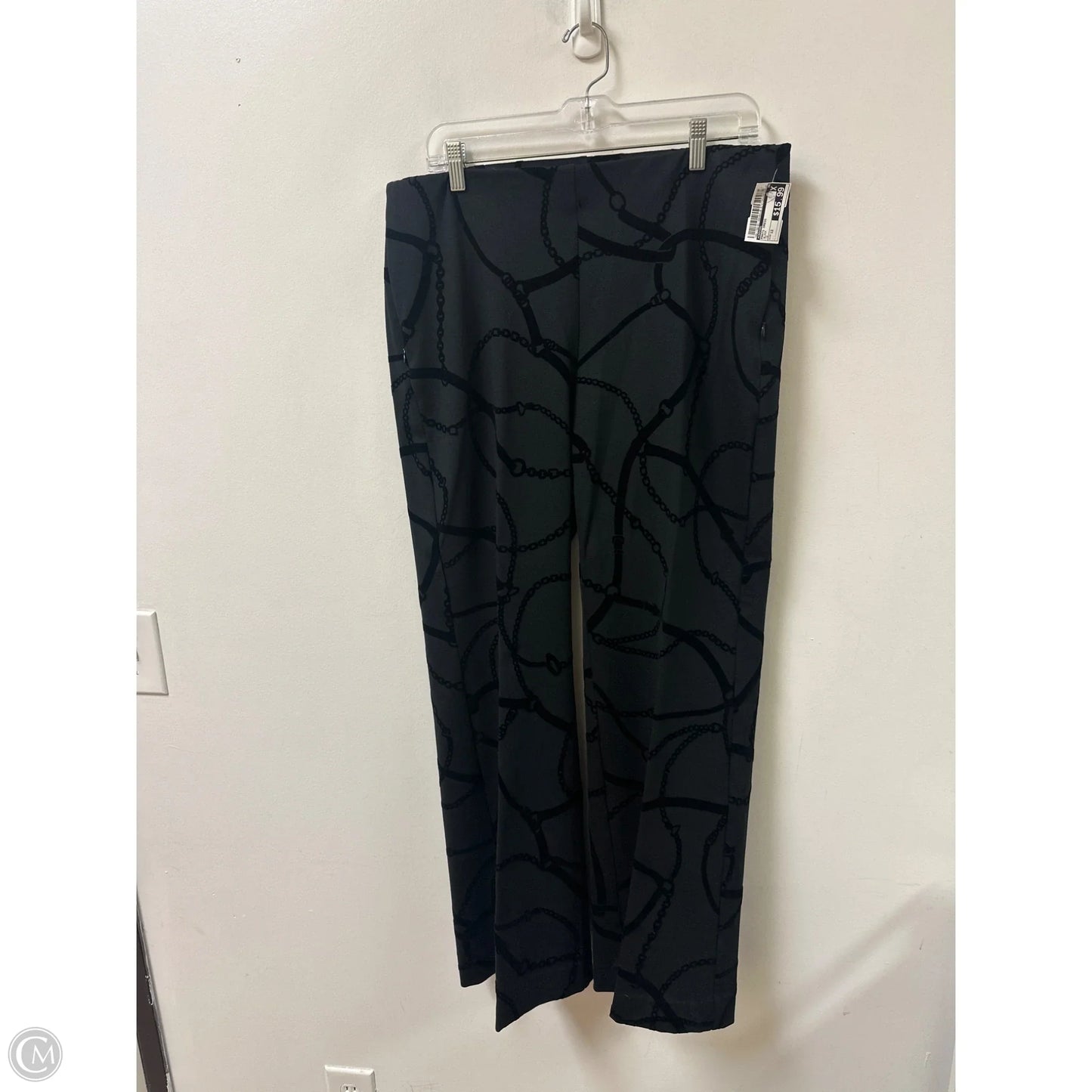 Pants Dress By Chicos In Black, Size: 12