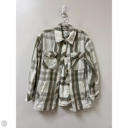 Jacket Shirt By Offline By Aerie In Green, Size: Xs