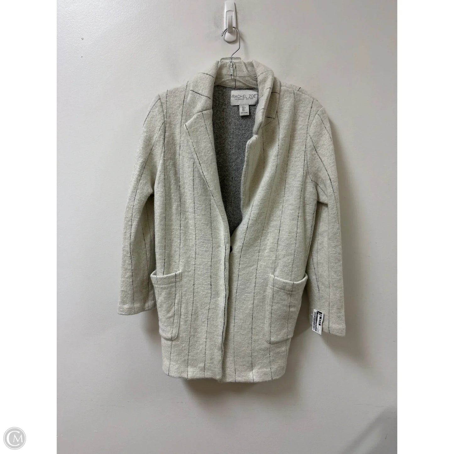 Blazer By Rachel Zoe In Cream, Size: L