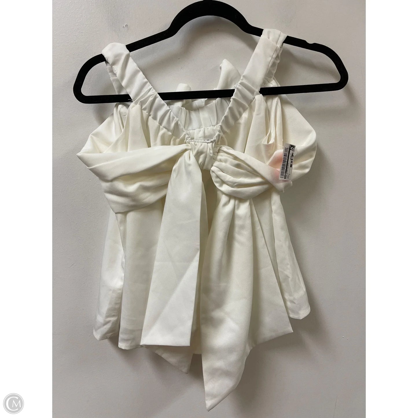 Top Sleeveless By Tcec In White, Size: S