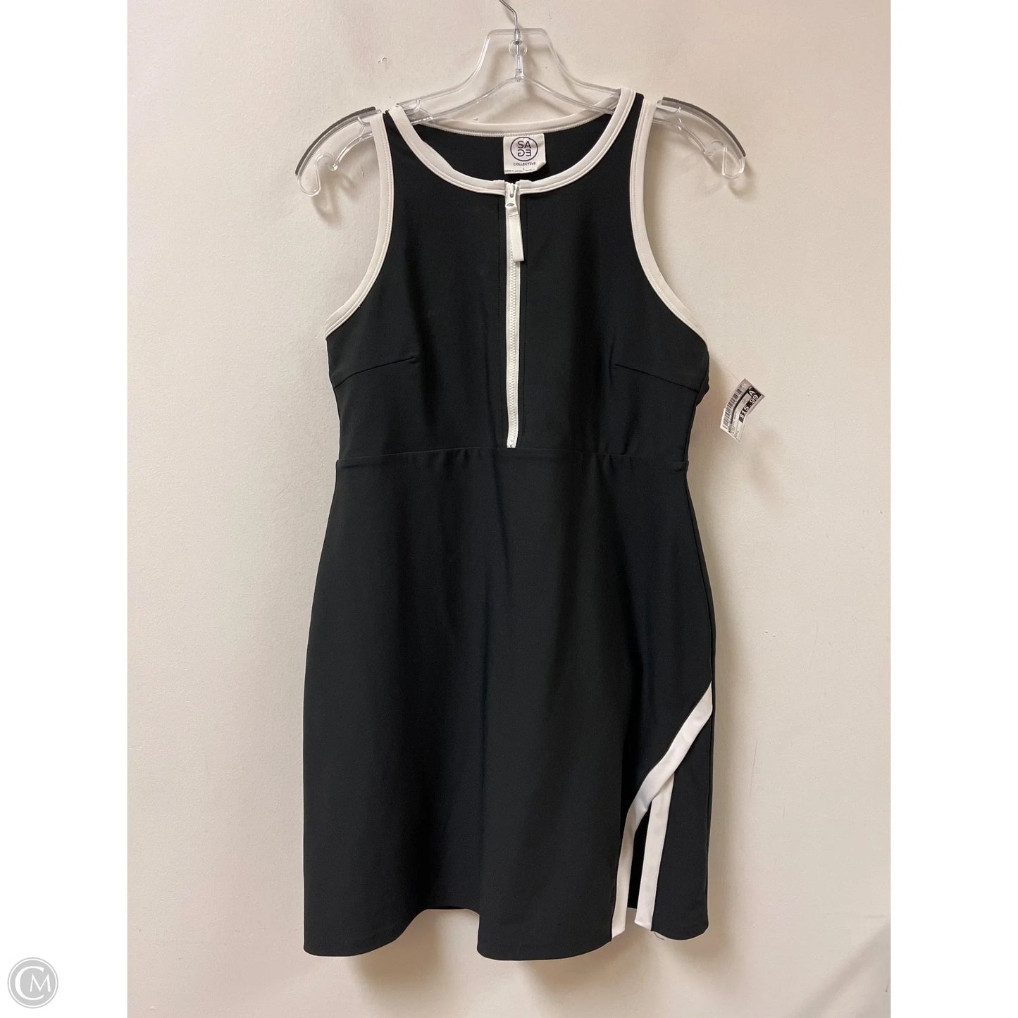 Athletic Dress By Sage In Black, Size: L