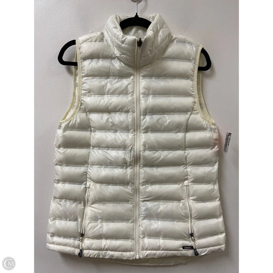 Vest Puffer & Quilted By Gerry In White, Size: M