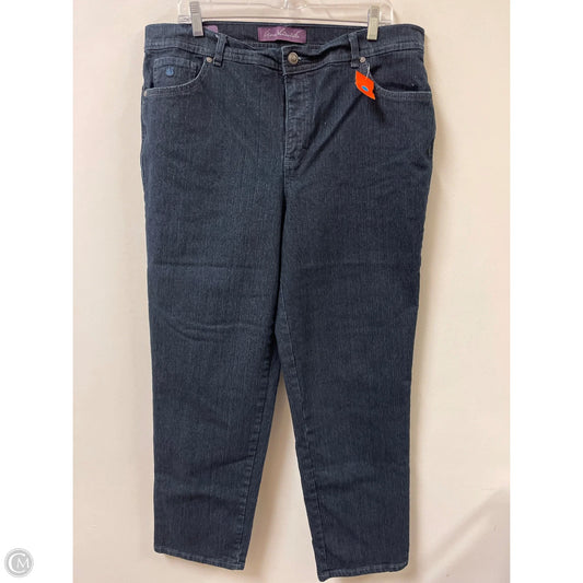 Jeans Boyfriend By Gloria Vanderbilt In Blue Denim, Size: 18