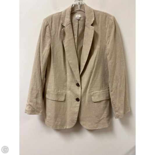 Blazer By A New Day In Tan, Size: Xs