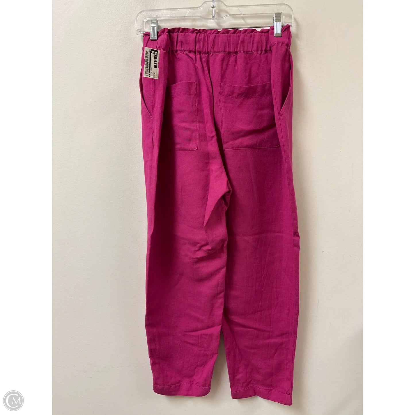Pants Linen By Loft In Pink, Size: 8