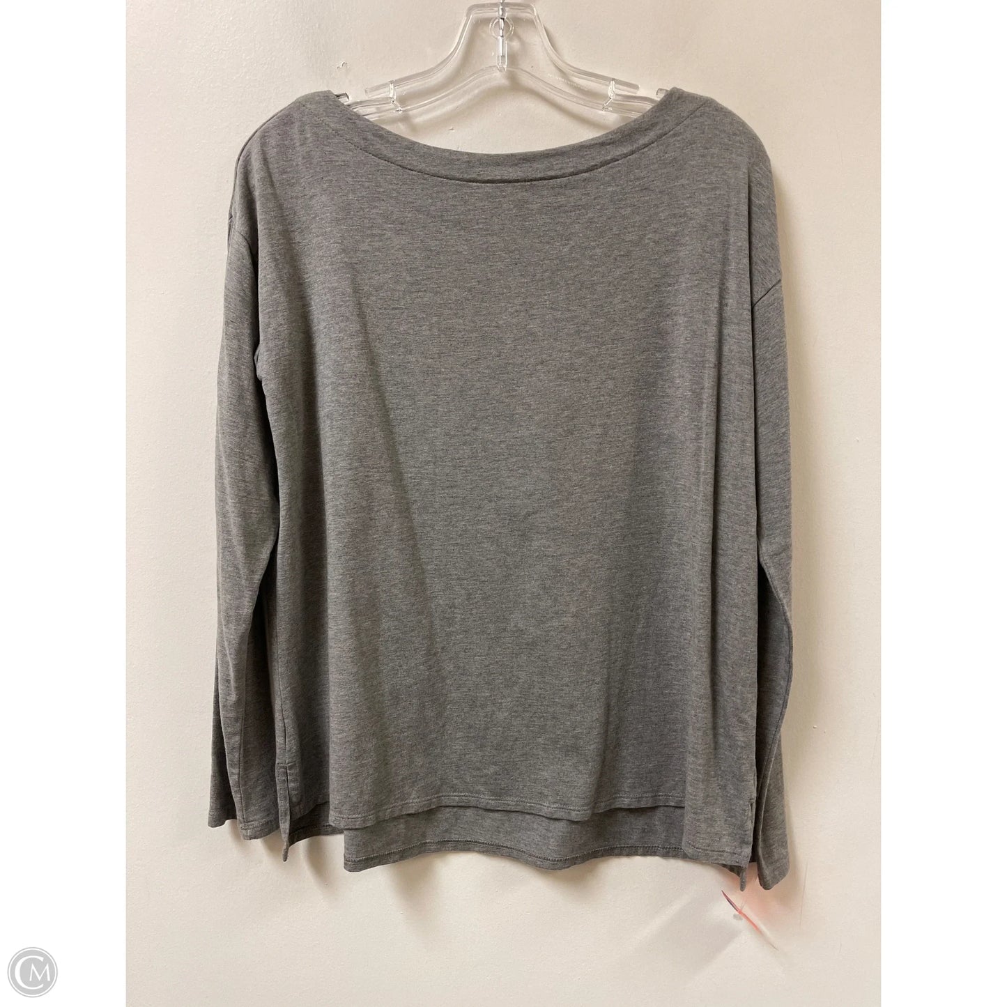 Top Long Sleeve Basic By J. Jill In Grey, Size: Xs