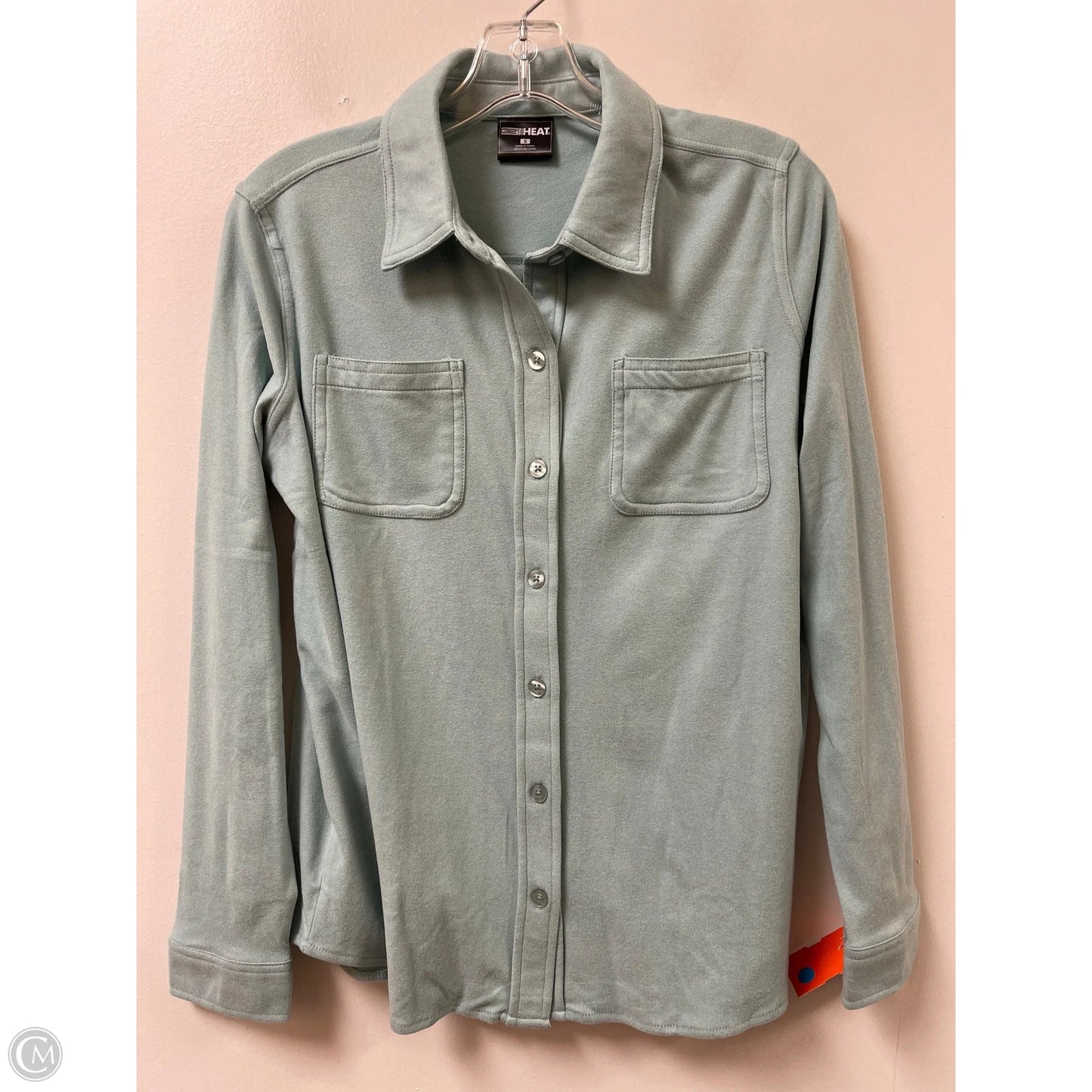 Top Long Sleeve By 32 Degrees In Blue, Size: S