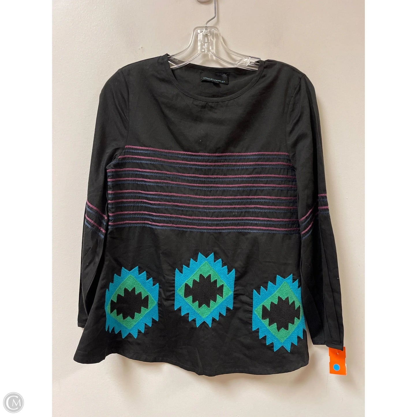 Top Long Sleeve By Cynthia Rowley In Black, Size: S