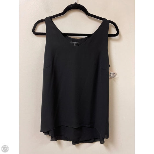 Top Sleeveless By T Tahari In Black, Size: S