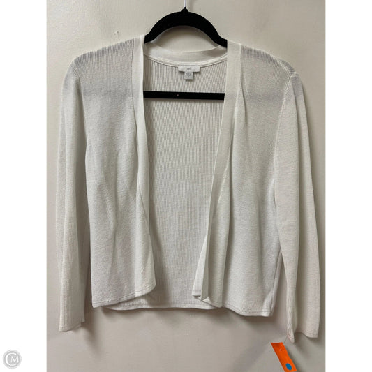 Cardigan By J. Jill In White, Size: Xs