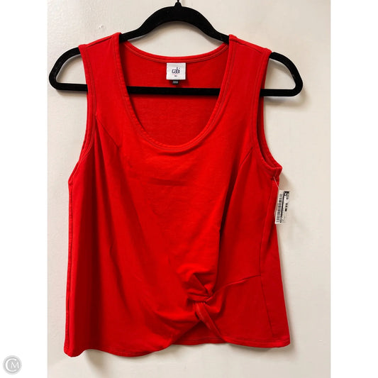 Top Sleeveless By Cabi In Red, Size: Xs