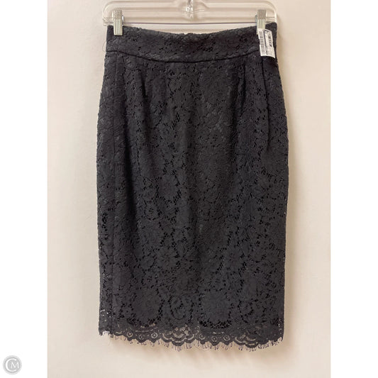 Skirt Midi By J. Crew In Black, Size: 4