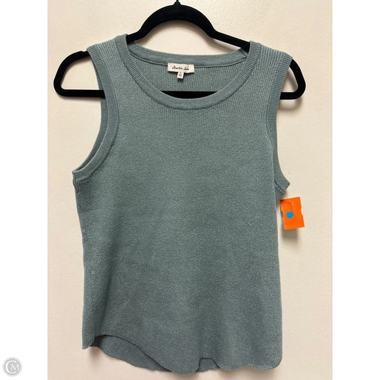 Top Sleeveless By Another Love In Blue, Size: L
