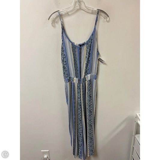 Jumpsuit By Derek Heart In Blue, Size: Xl