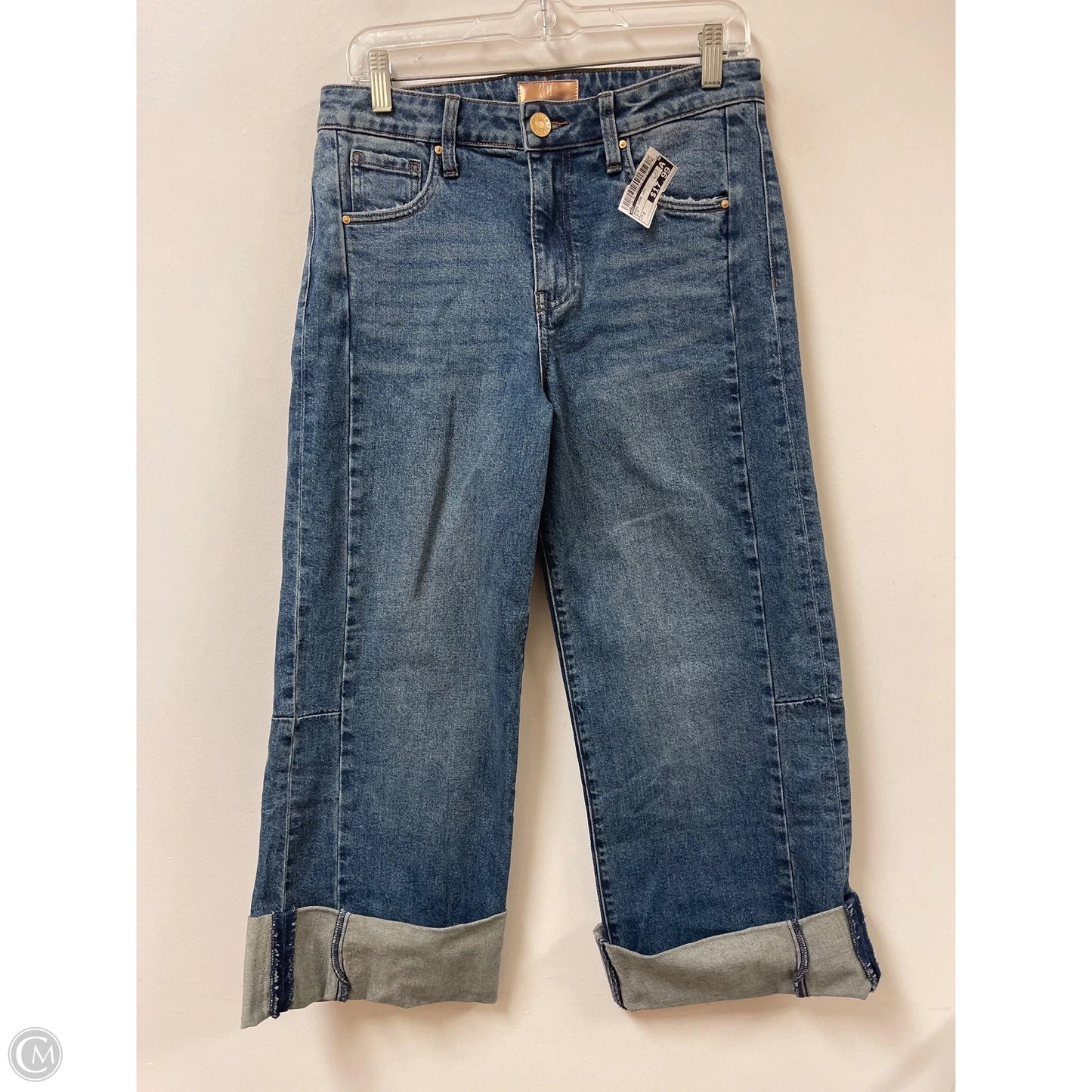 Jeans Wide Leg By Kut In Blue, Size: 2