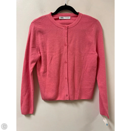 Cardigan By Zara In Pink, Size: S