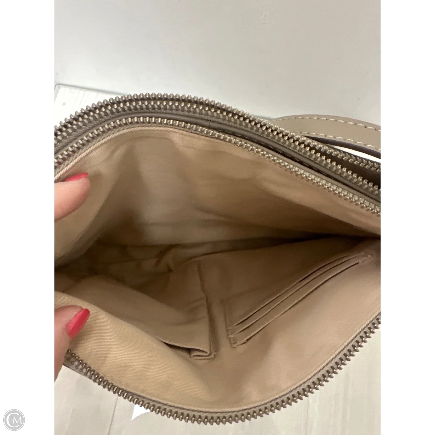 Crossbody Leather By Banana Republic, Size: Medium