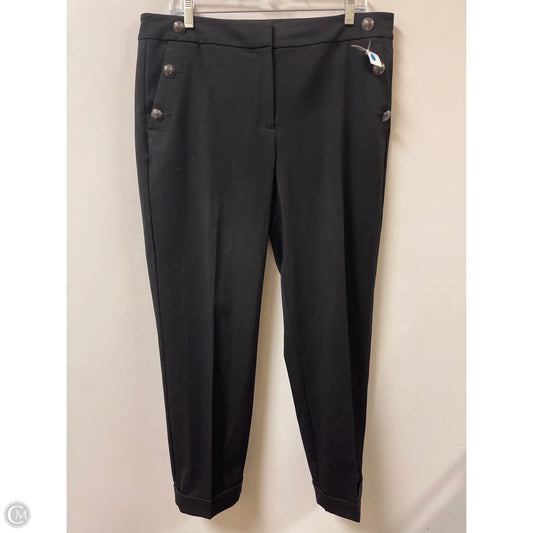 Pants Dress By Loft In Black, Size: 12