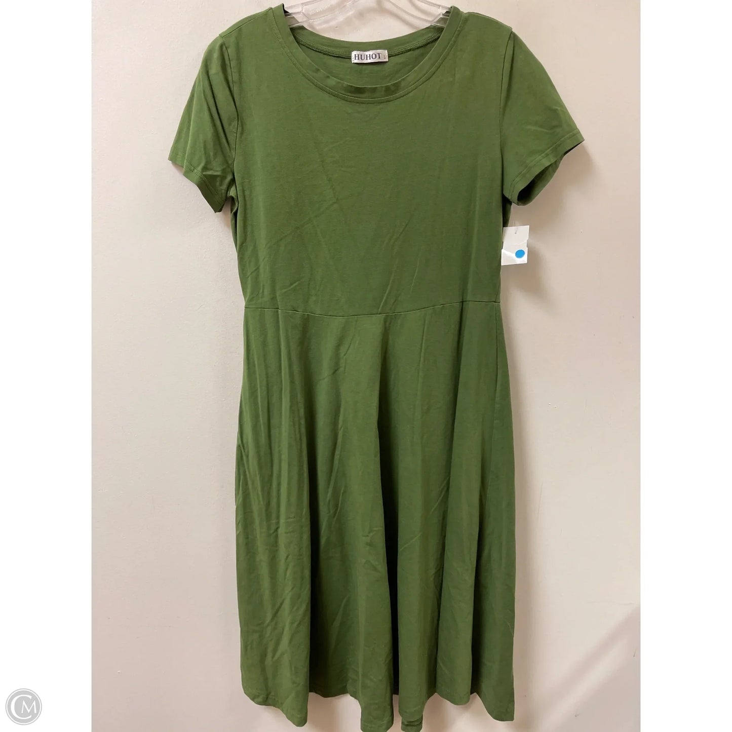 Dress Casual Short By Clothes Mentor In Green, Size: L