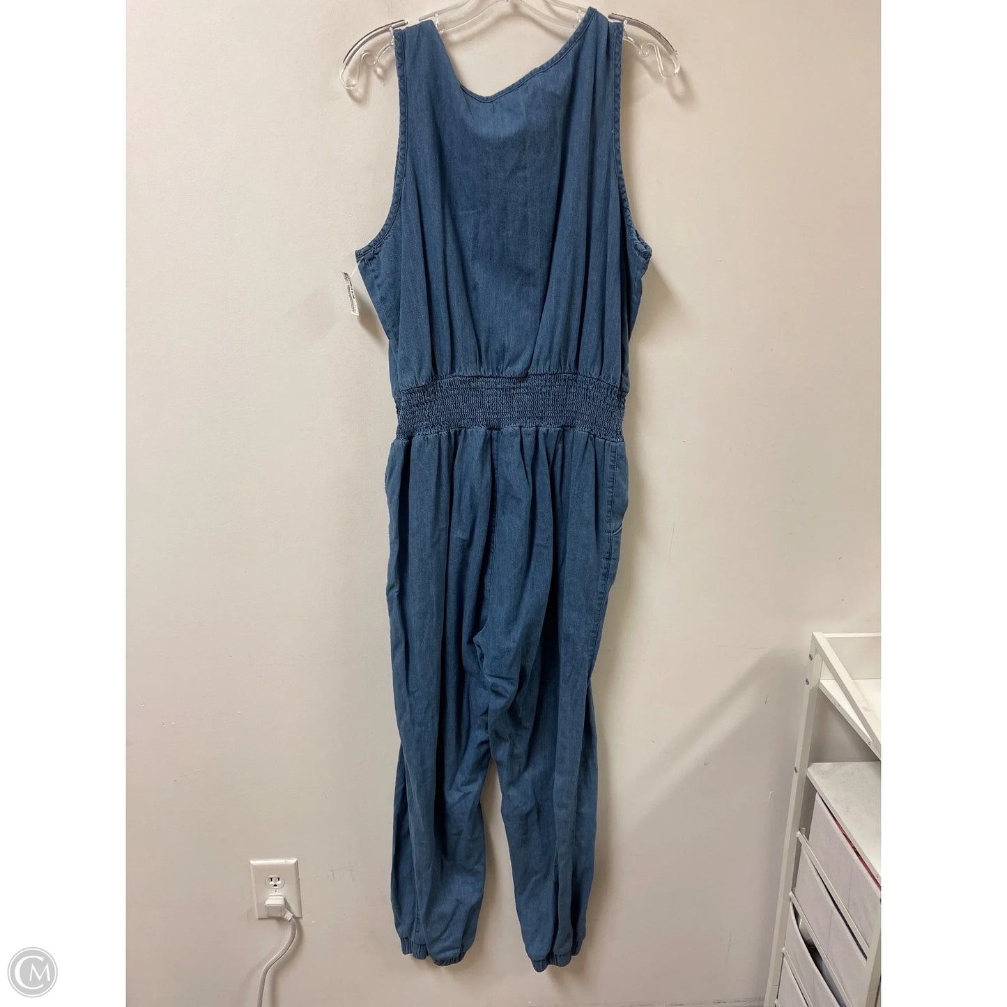 Jumpsuit By Love In Blue Denim, Size: 2x