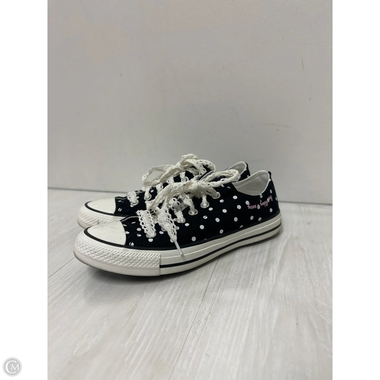 Shoes Sneakers By Converse In Black, Size: 7.5