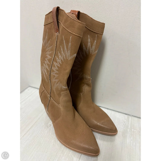 Boots Western By Dolce Vita In Brown, Size: 6.5