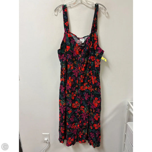 Dress Casual Maxi By Ava & Viv In Black, Size: 4x