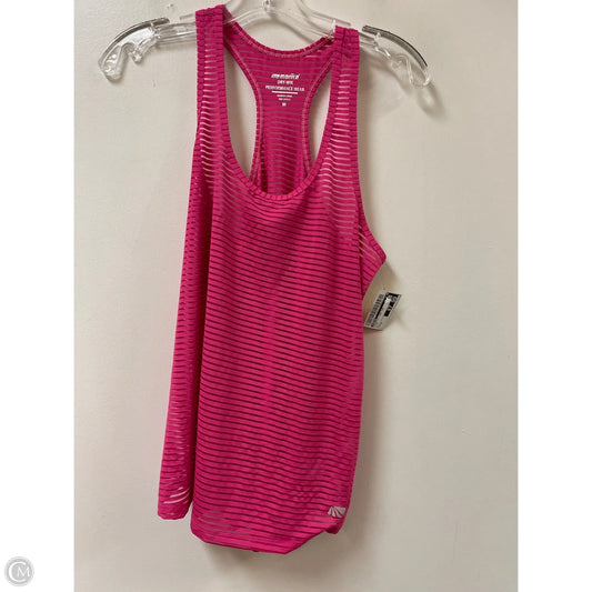 Athletic Tank Top By Marika In Pink, Size: M