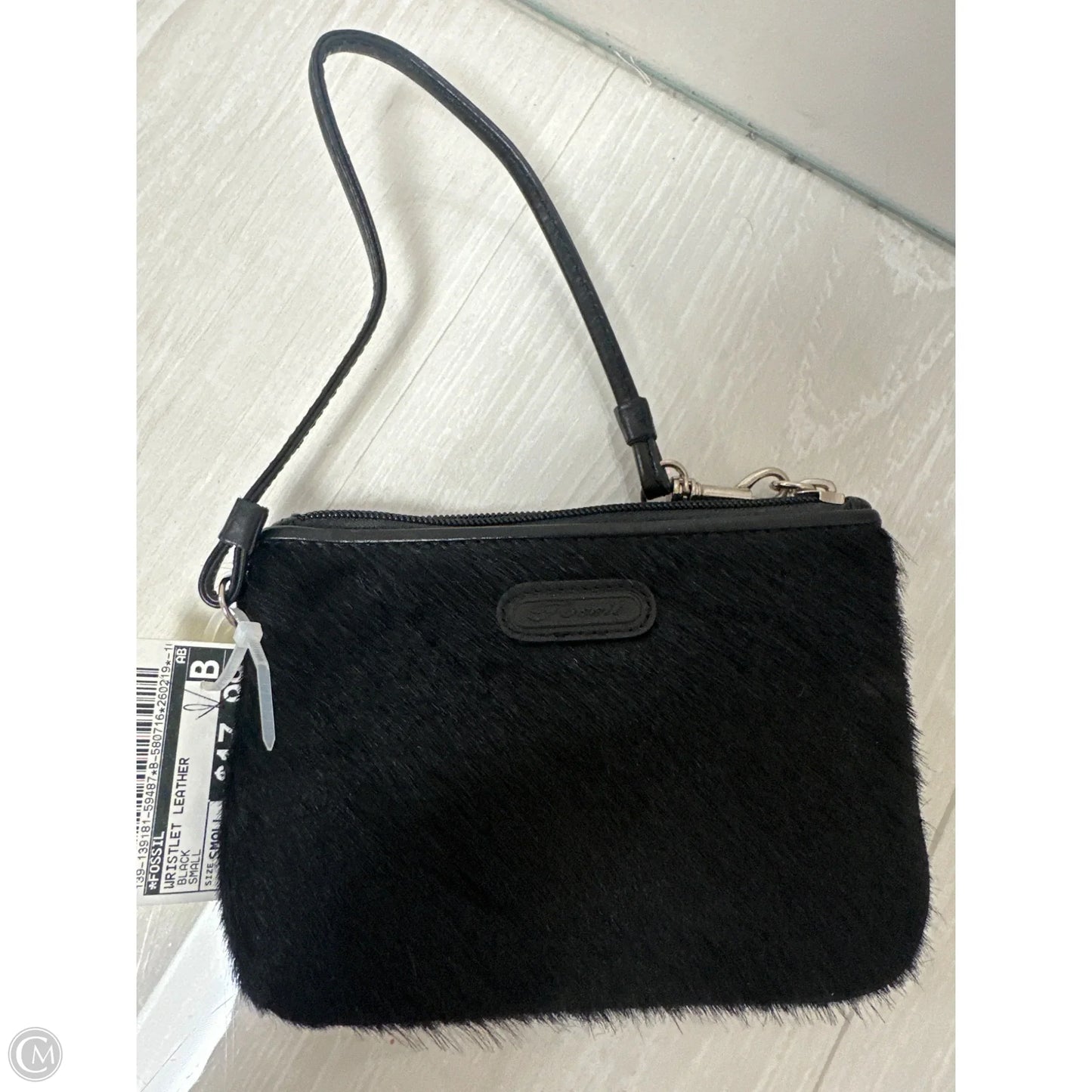 Wristlet Leather By Fossil, Size: Small