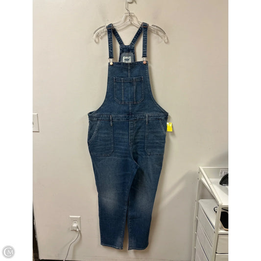 Overalls By Old Navy In Blue Denim, Size: 2x
