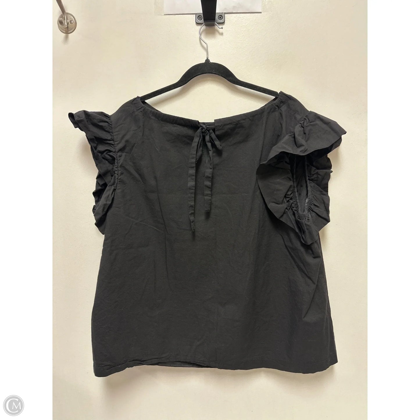 Top Sleeveless By Arula In Black, Size: 1x