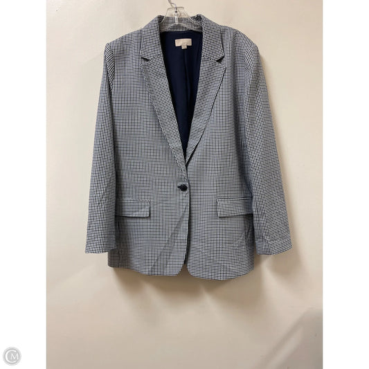Blazer By Loft In Navy, Size: Xl