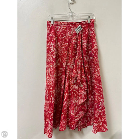Skirt Midi By Coldwater Creek In Red, Size: 14